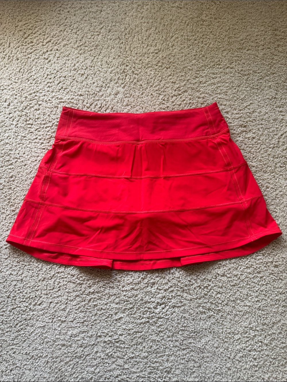lululemon athletica Pace Rival Long Skirt Hot Heat